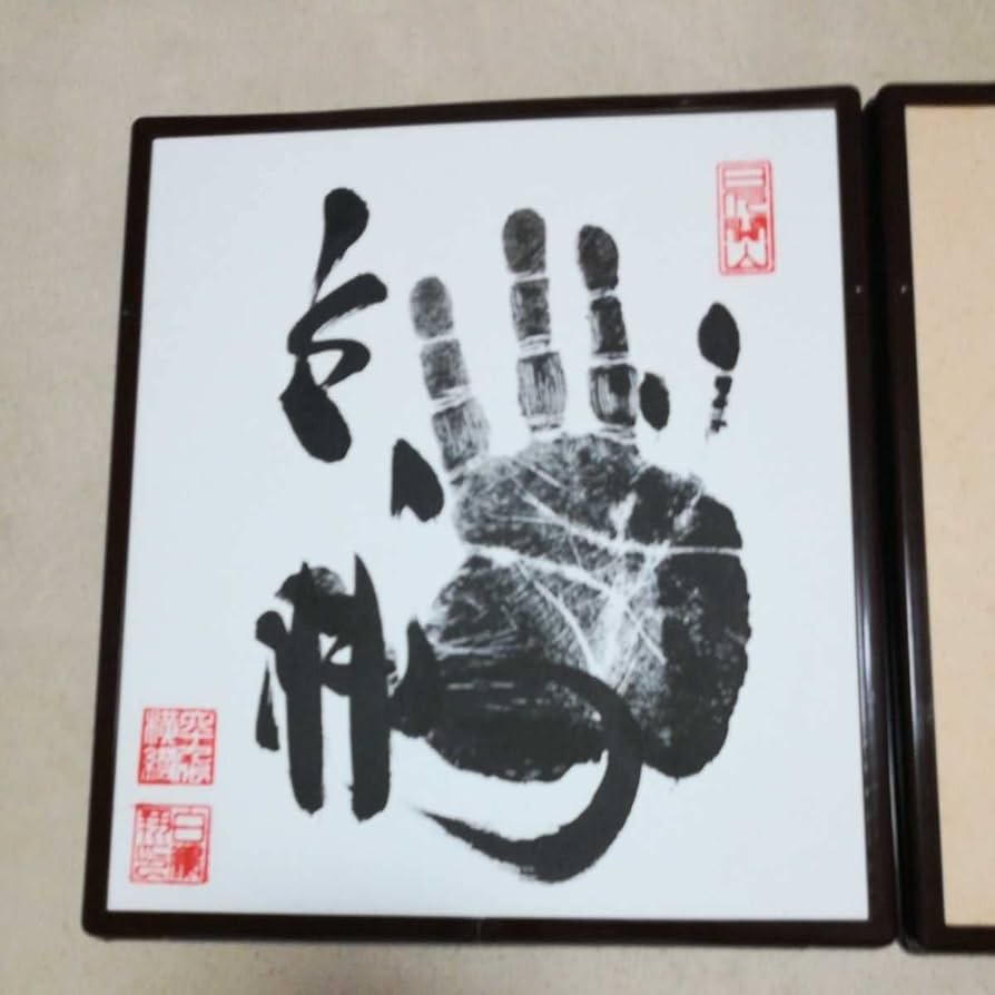 Amazon.co.jp: 大相撲 横綱 白鵬 横綱 大鵬 直筆サイン手形